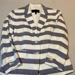 Banana Republic Factory Cotton/Linen Blazer